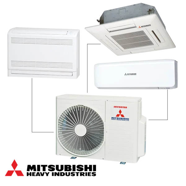 Tootepilt 873 — Mitme siseosaga Mitsubishi Heavy konditsioneerid