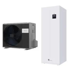 Midea M Thermal Arctic boileriga must — Õhk-vesi soojuspump   Midea M-Thermal ARCTIC