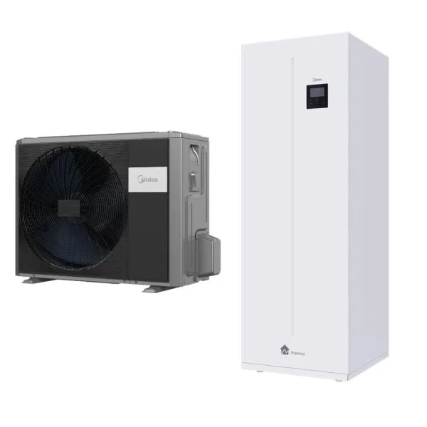 Midea M Thermal Arctic boileriga must — Õhk-vesi soojuspump   Midea M-Thermal ARCTIC