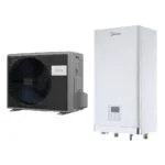 Midea M Thermal Arctic boilerita must — Õhk-vesi soojuspump Midea M-Thermal ARCTIC