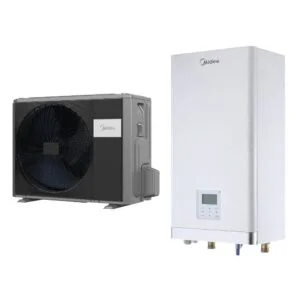 Midea M Thermal Arctic boilerita must — Õhk-vesi soojuspump   Midea M-Thermal ARCTIC