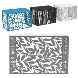 Ohksoojuspumba varjestuskast metallist — Õhksoojuspumba varjestuskast   metallist