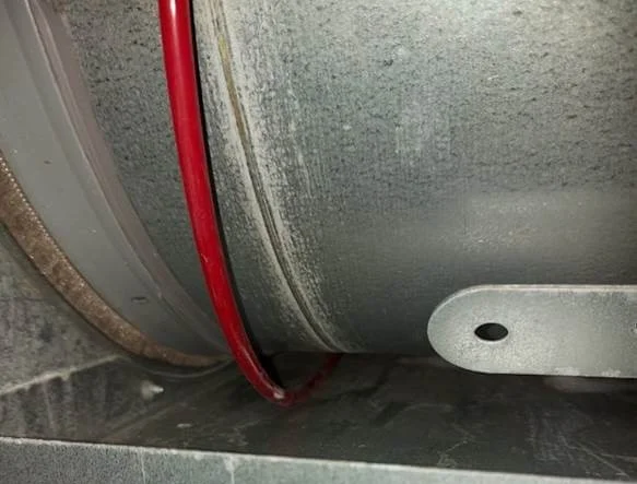 Ventilatsiooni agregraadi maha jooksnud rihm