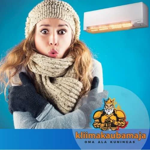 Ohksoojuspump ei puhu sooja — Õhksoojuspump jääs või ei puhu sooja