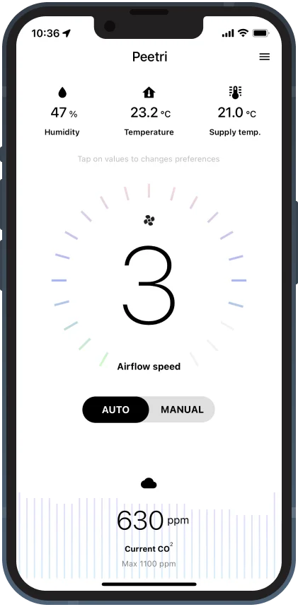 Airobot mobiil — Ventilatsiooniseade Airobot L