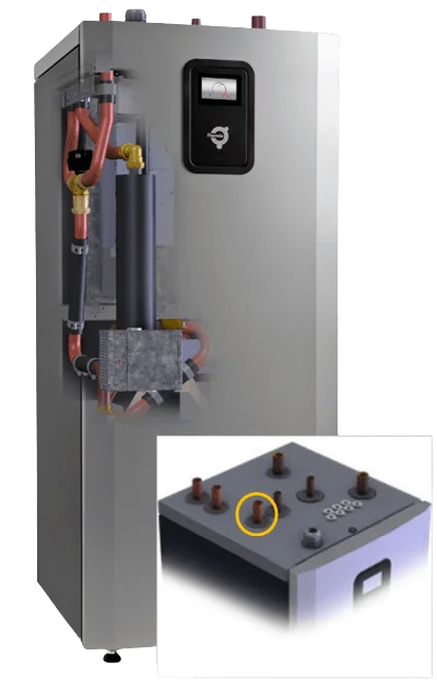 Thermia Mega SE seest — Maasoojuspump  Thermia Mega S-E
