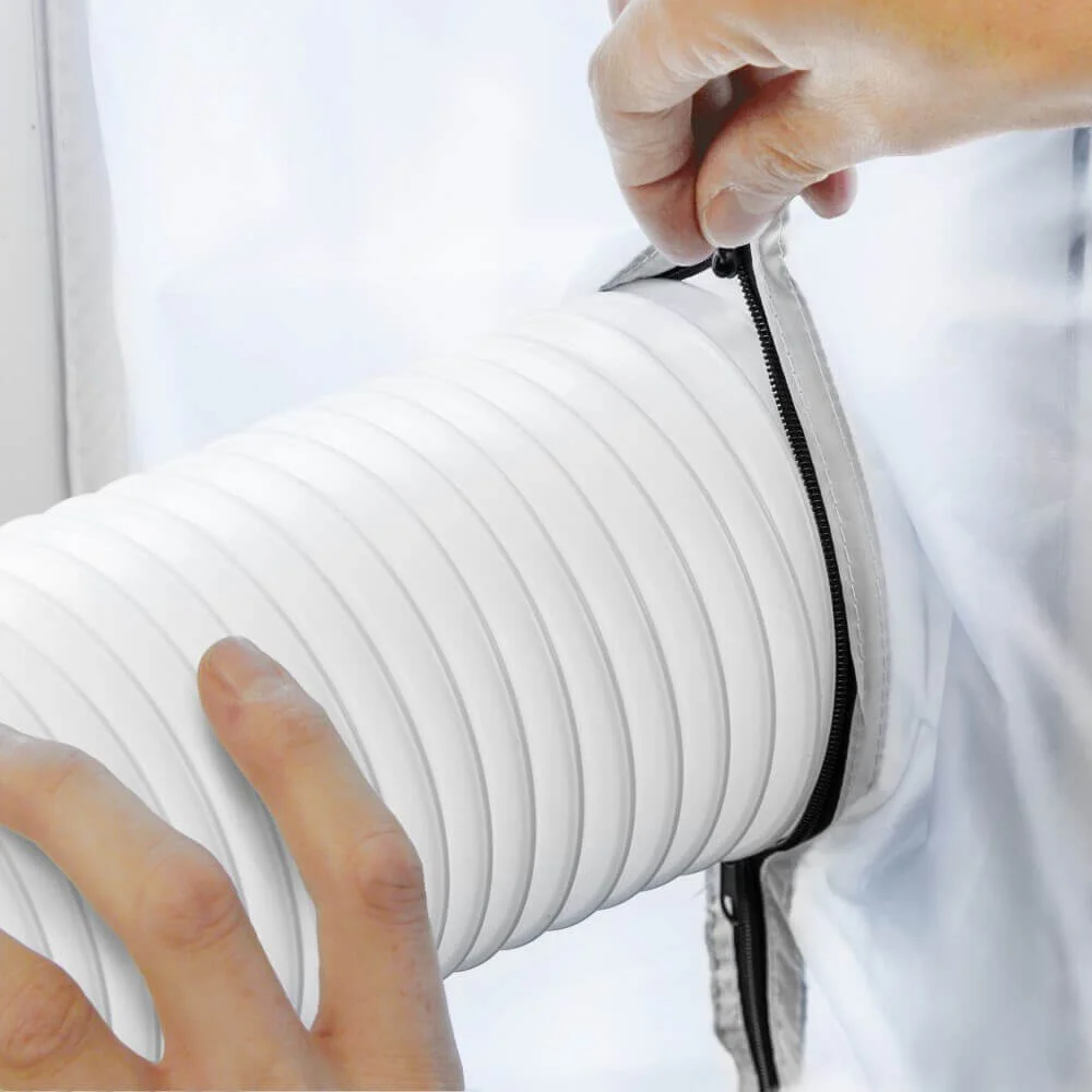 Trotec airlock 100 paigaldus7 — Aknatihend  Trotec Airlock 100