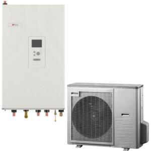 Alpha Innotec L8 Split boilerita õhk-vesi soojuspumba sise- ja välisosa