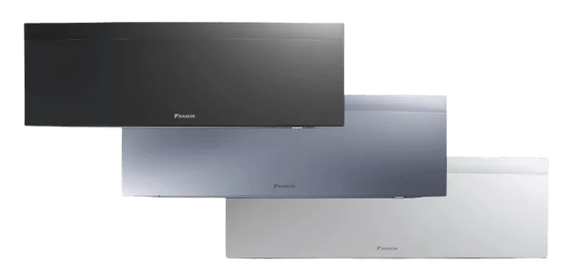 Daikin Emura seeria õhksoojuspumbad 3 värvitoonis