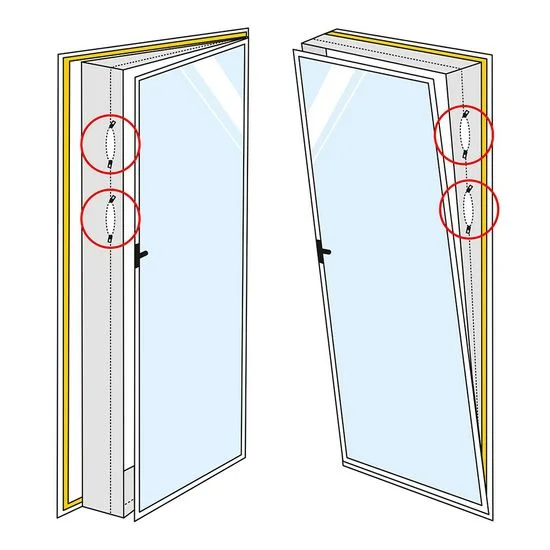 Trotec airlock 1000 paigaldus7 — Ukse- ja aknatihend  Trotec Airlock 1000