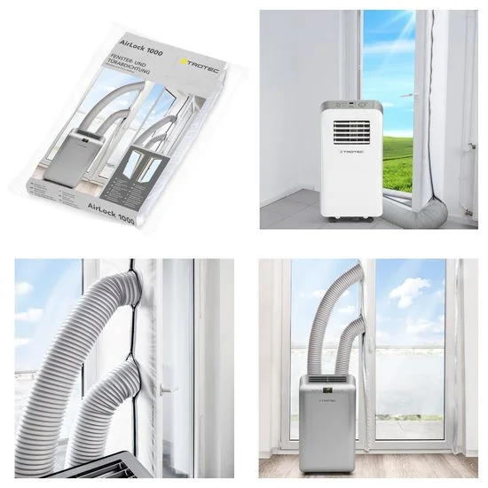 Trotec airlock 1000 pildimosaiik — Ukse- ja aknatihend  Trotec Airlock 1000