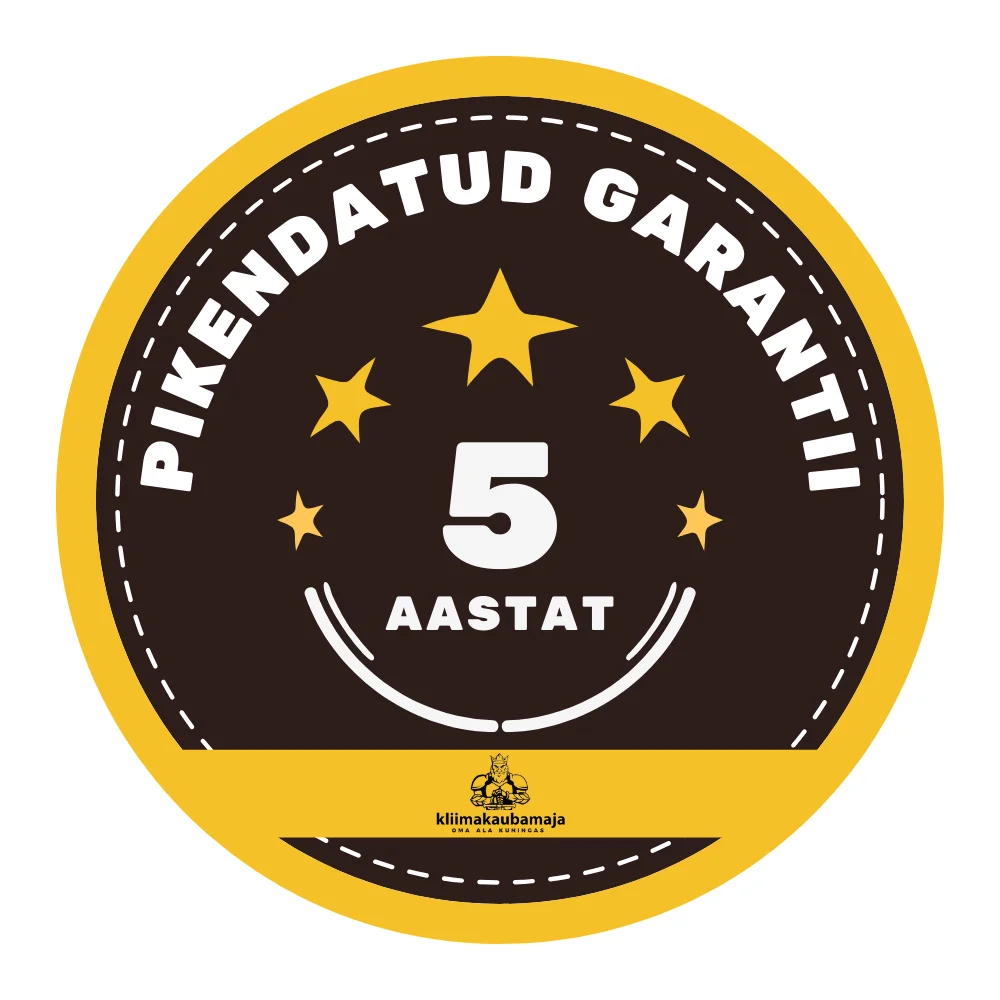 Soojuspumba pikendatud garantii 5a — Soojuspumba pikendatud garantii