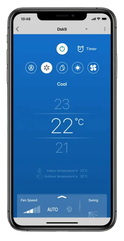 Toshiba app — Õhksoojuspump   Toshiba Polar