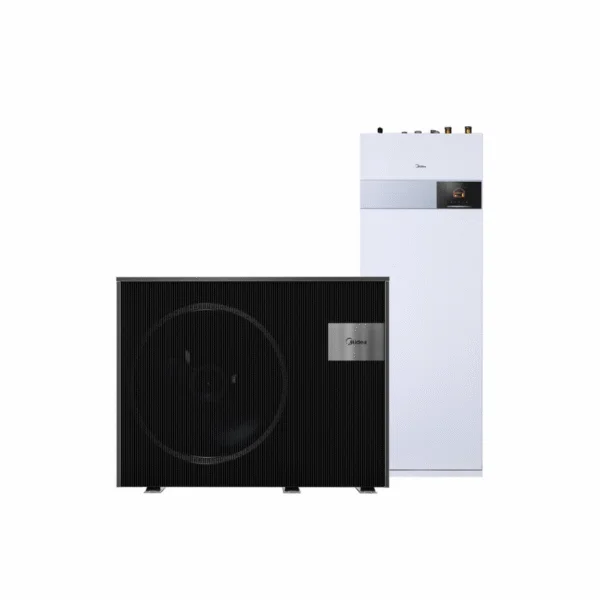 Midea M Thermal Hygge boileirga komplekt — Õhk-vesi soojuspump   Midea M-Thermal Hygge 240l