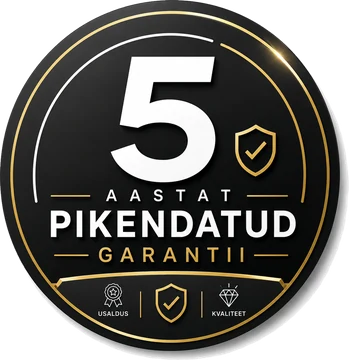 5 aastat pikendatud garantii